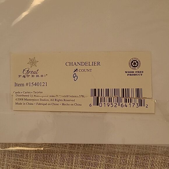 Invitation cards quantity 8 card envelopes party invite mail get together cream - Picture 4 of 16